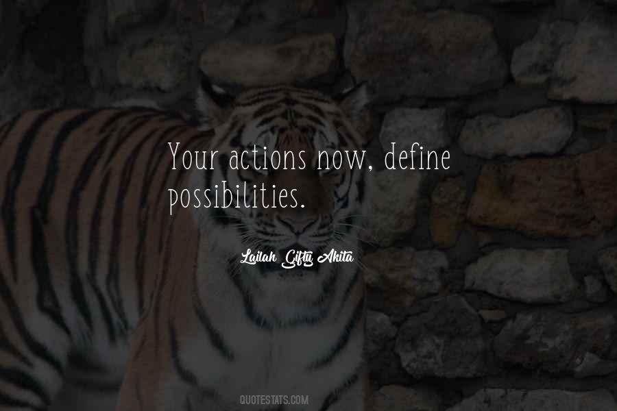 Actions Define Quotes #1513140