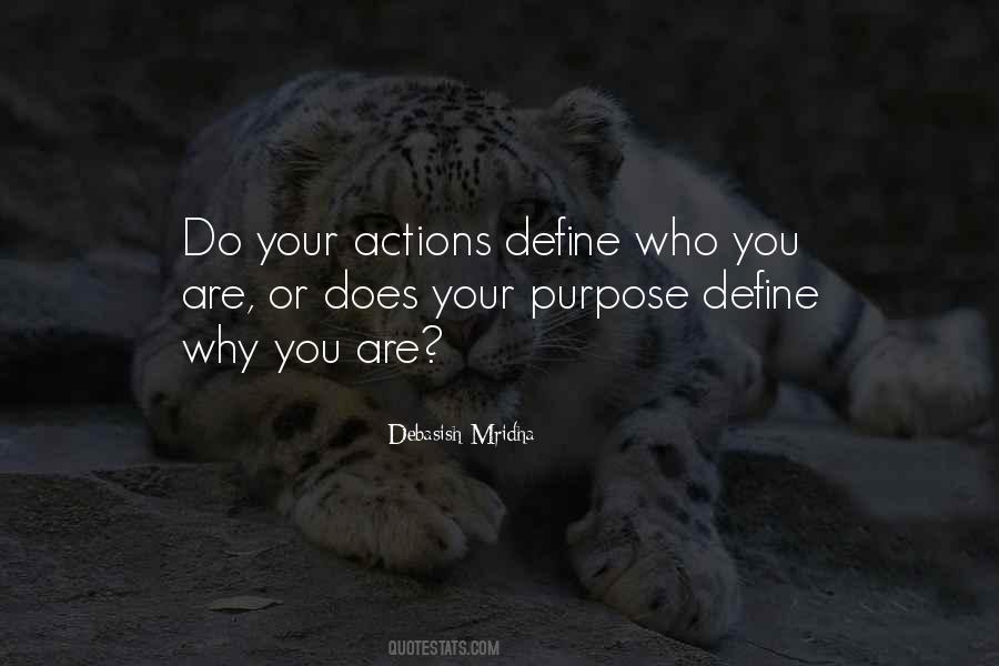 Actions Define Quotes #1514774