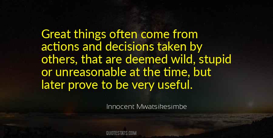 Actions Prove Quotes #546232
