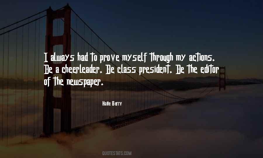 Actions Prove Quotes #579243