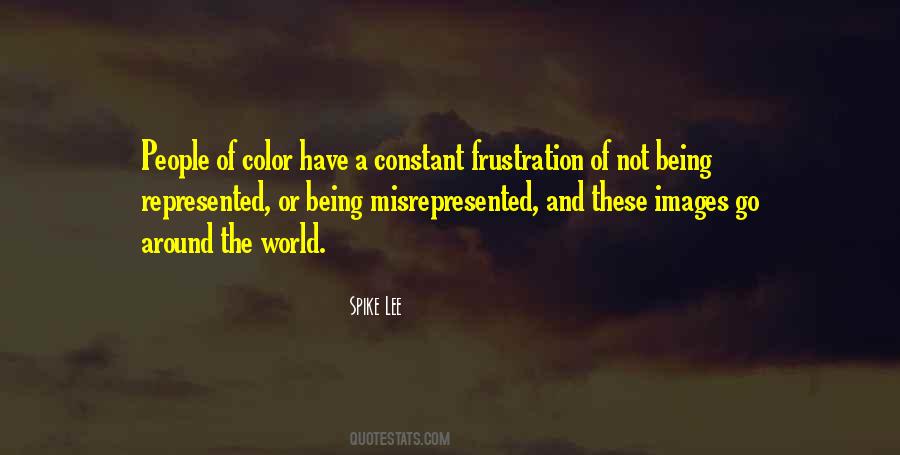 Not Being Represented Quotes #812401