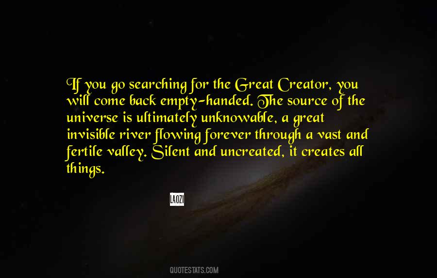 Creator Of The Universe Quotes #1342588