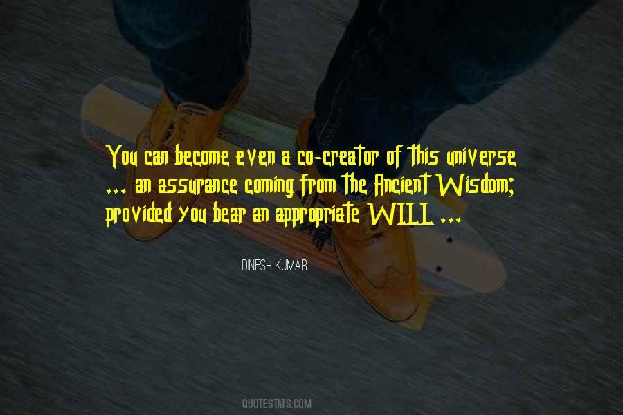 Creator Of The Universe Quotes #497836