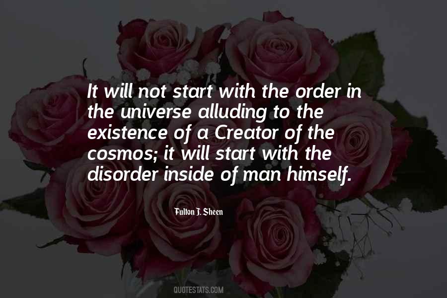 Creator Of The Universe Quotes #754571