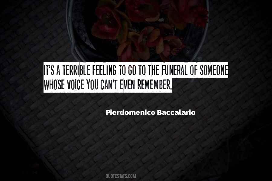 Terrible Feeling Quotes #1589724