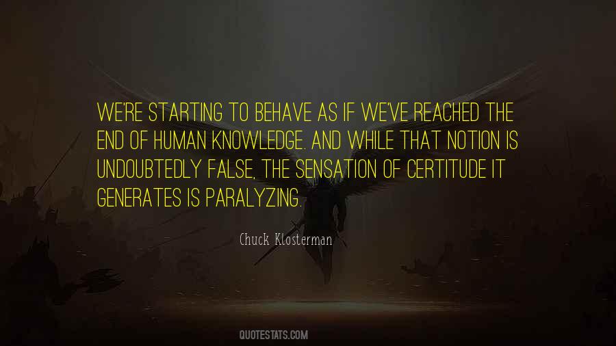 False Notion Quotes #1484977