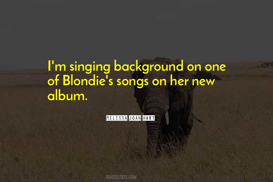 New Album Quotes #888033
