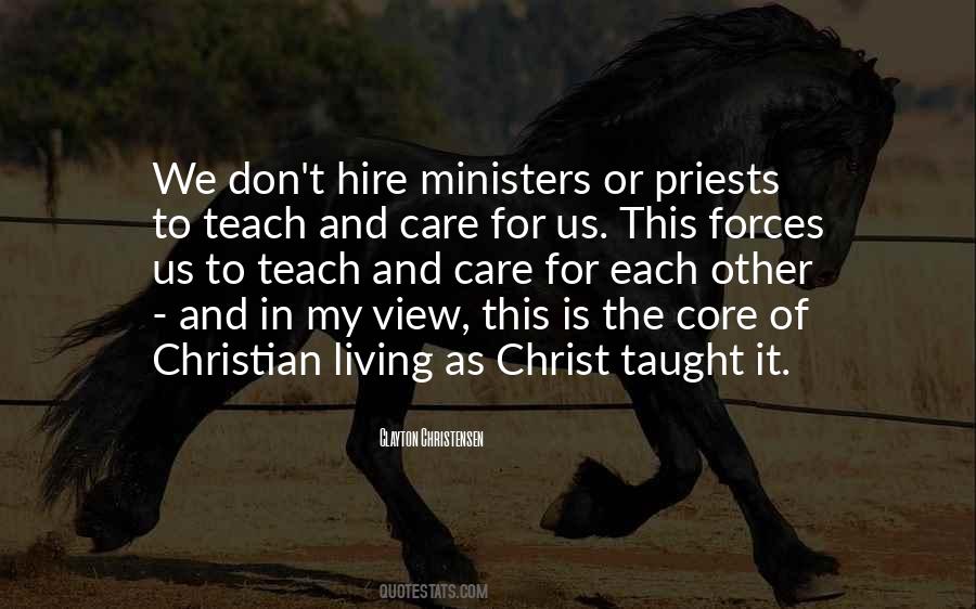Living For Christ Quotes #1417636