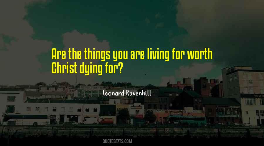Living For Christ Quotes #1828079