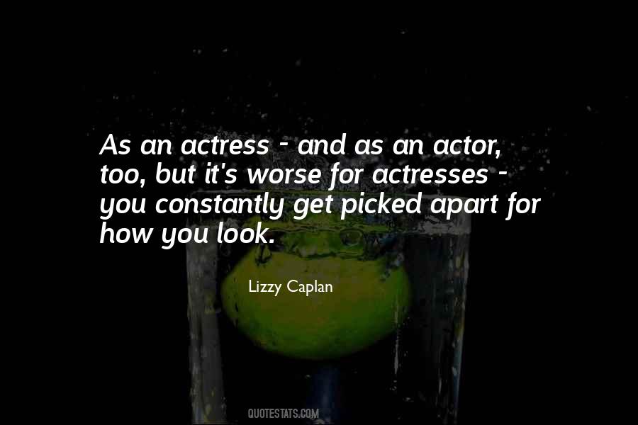 Actor Actress Quotes #1135044