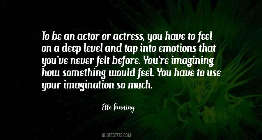 Actor Actress Quotes #271260