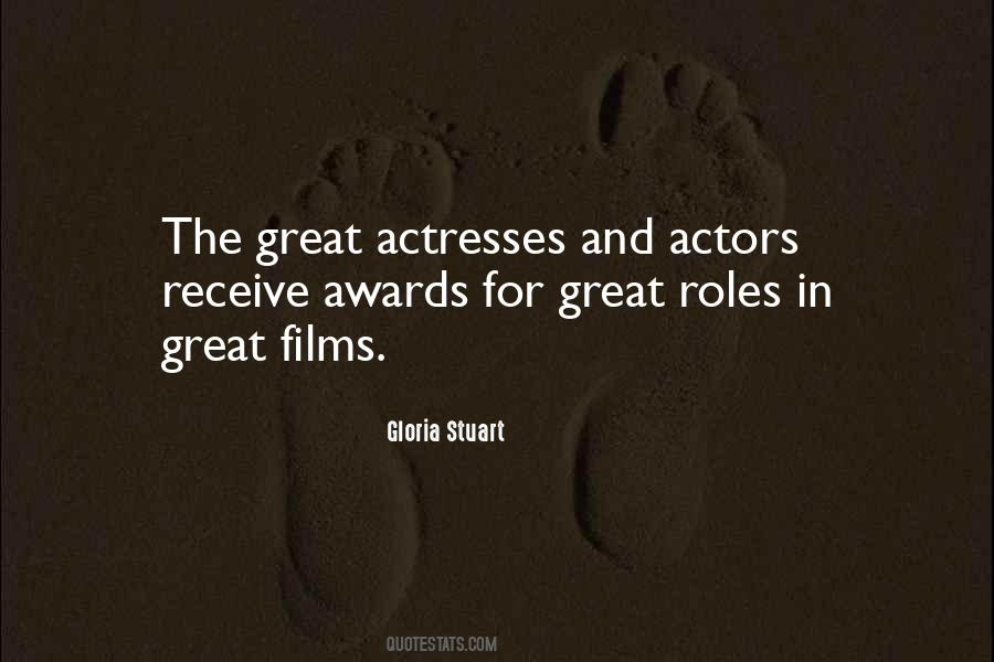 Actors And Actresses Quotes #1517425