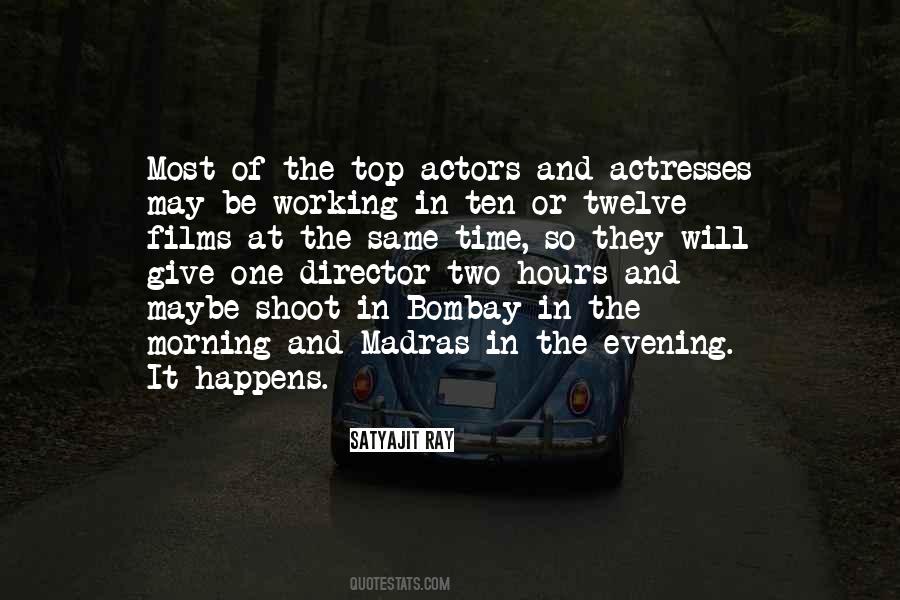 Actors And Actresses Quotes #188125