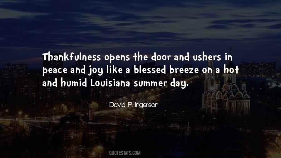 Lousiana Summer Day Quotes #756180