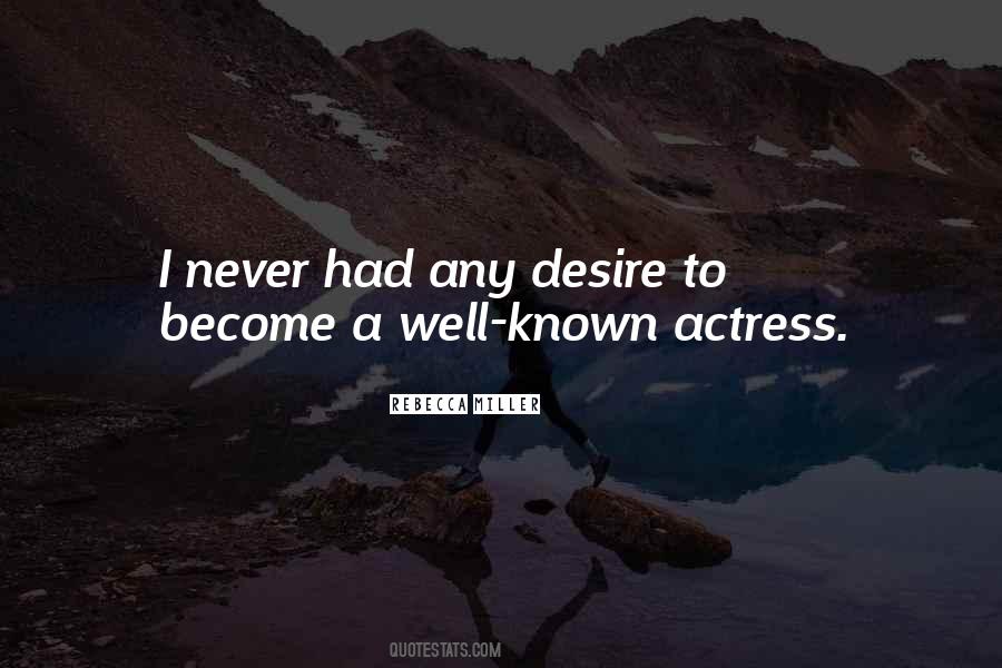 Actress Quotes #1711957