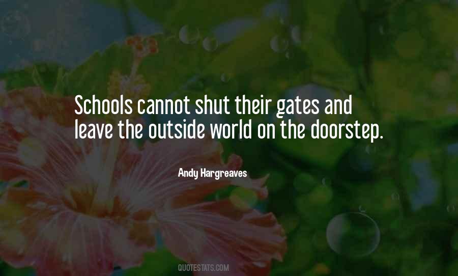 School Gates Quotes #1538967