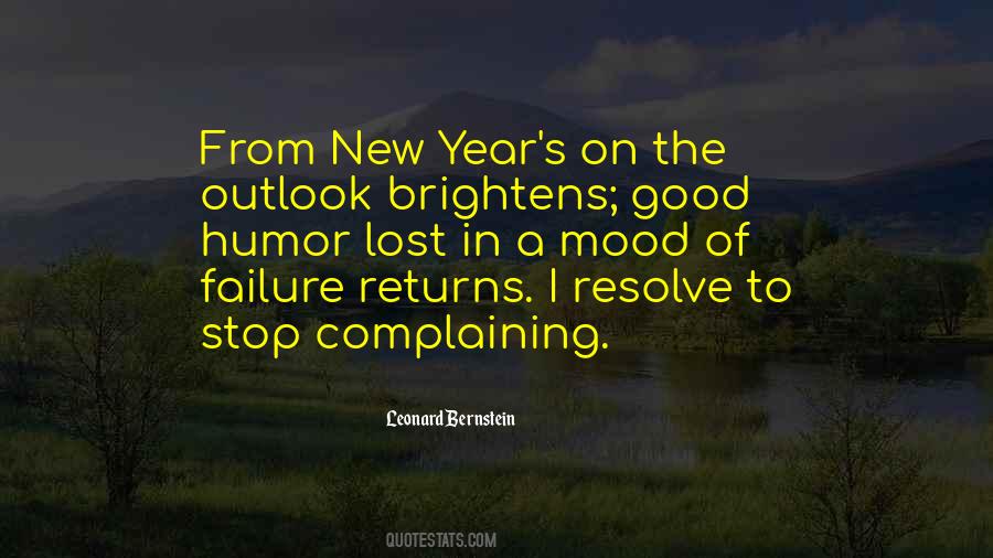 Quotes About New Outlook #1826239
