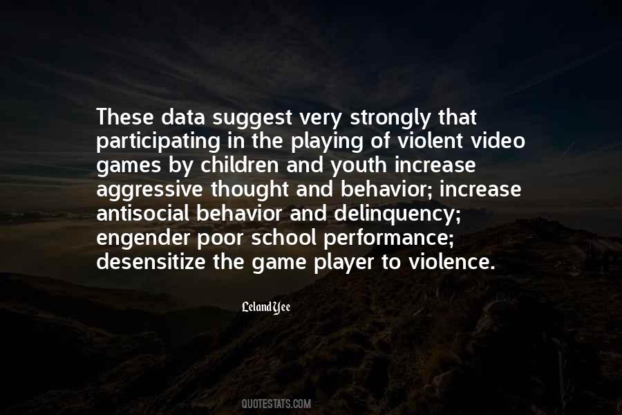 Violent Games Quotes #1186254