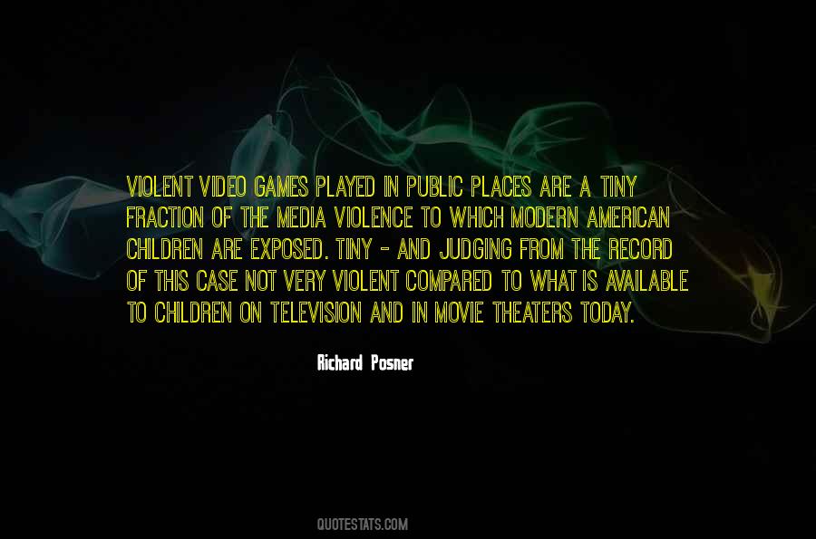 Violent Games Quotes #64173