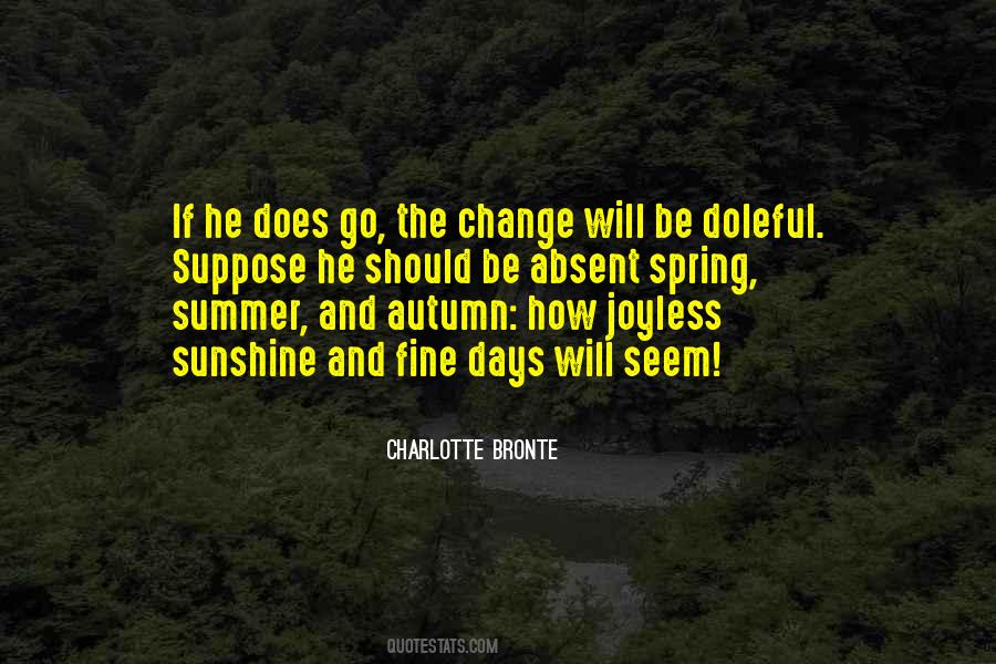 Autumn Change Quotes #1816278