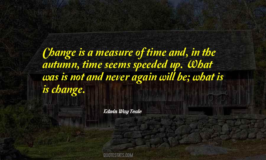 Autumn Change Quotes #474556