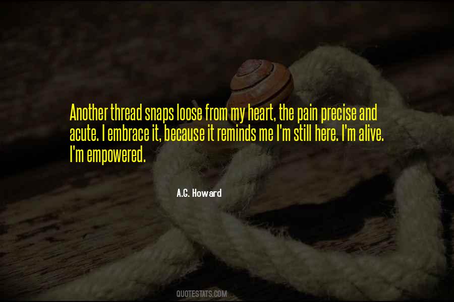 Acute Pain Quotes #698602