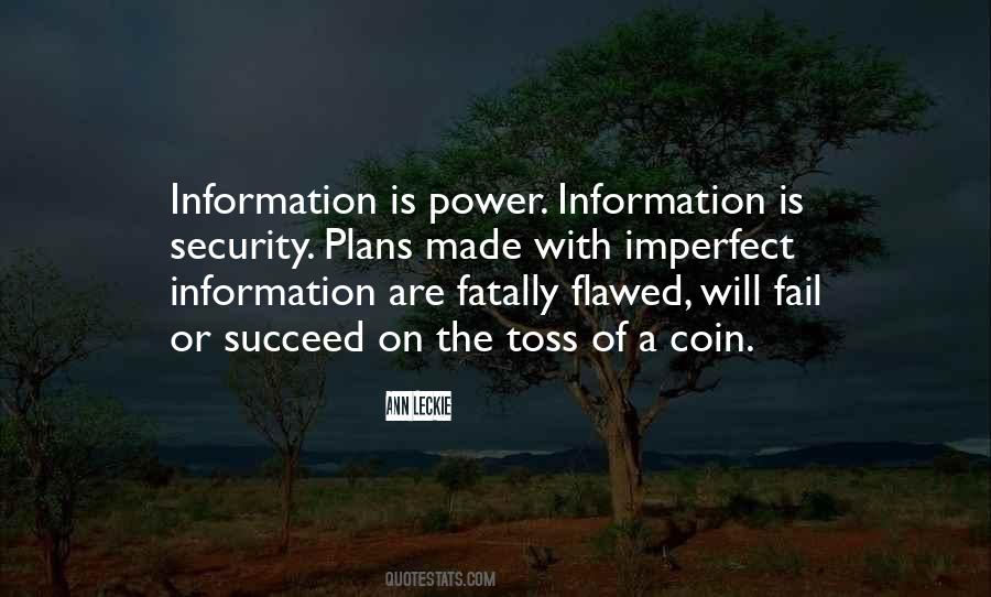 Power Of Information Quotes #1082632