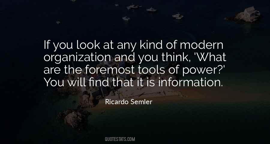 Power Of Information Quotes #1152664