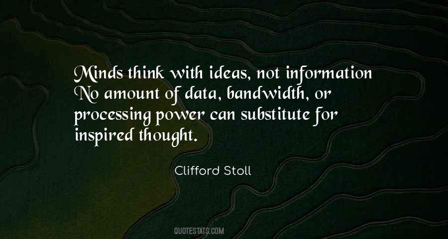 Power Of Information Quotes #1220590