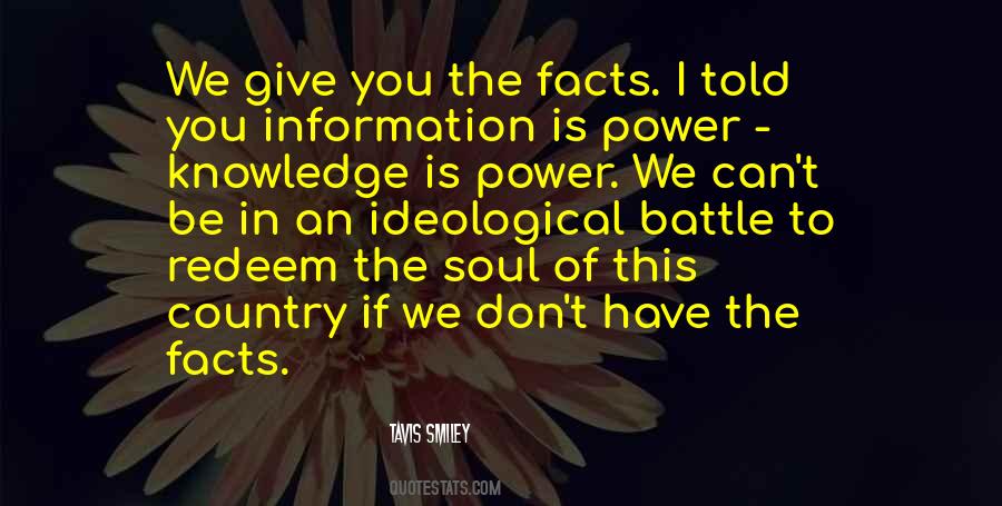 Power Of Information Quotes #1827955