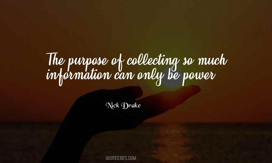 Power Of Information Quotes #549060