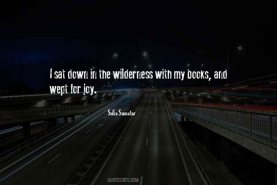 In The Wilderness Quotes #1389697