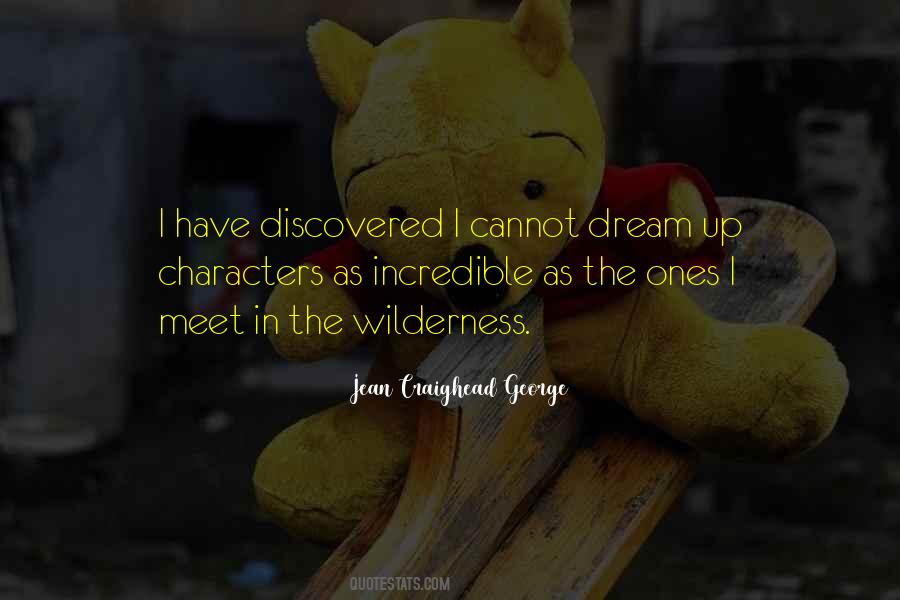 In The Wilderness Quotes #1747130