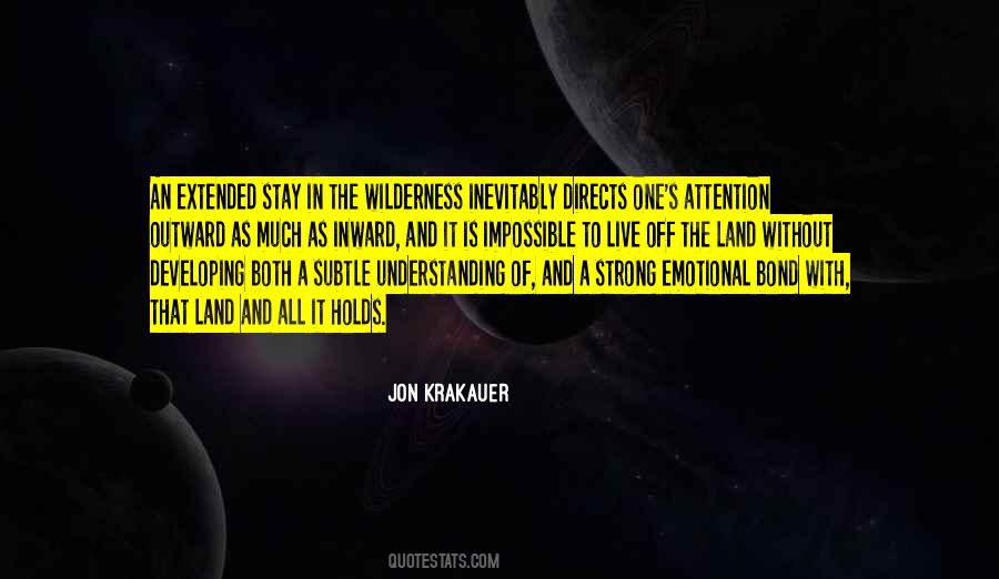 In The Wilderness Quotes #402648