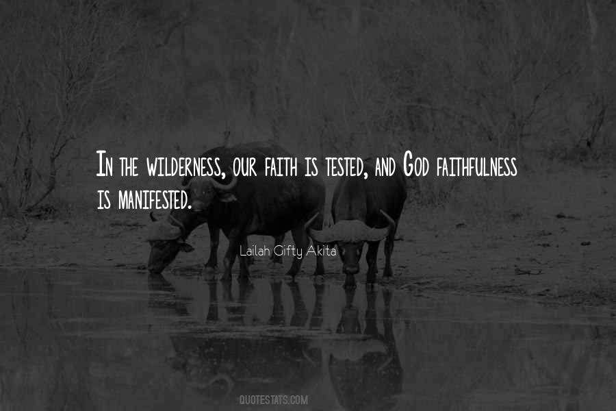 In The Wilderness Quotes #626929