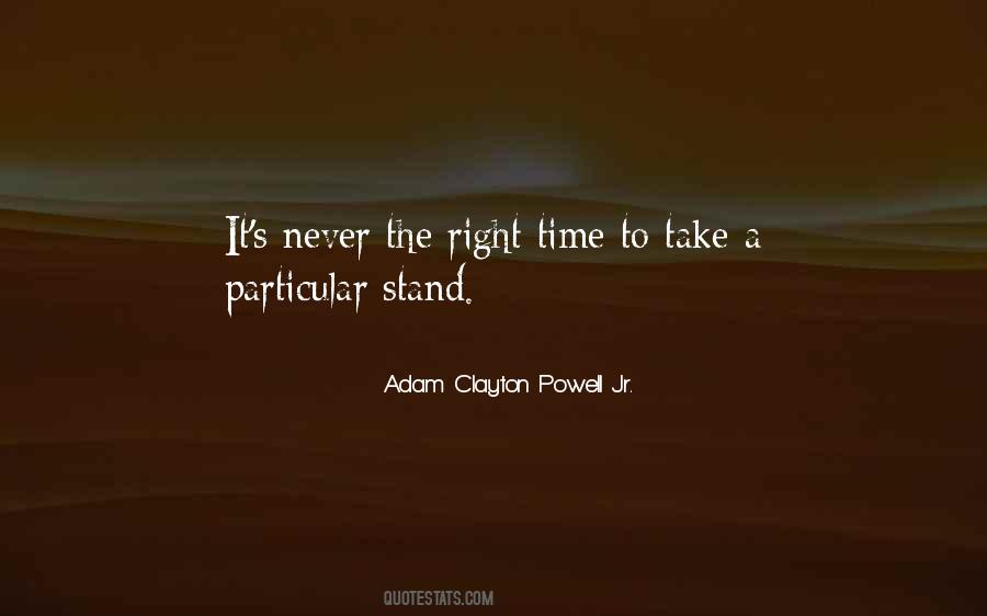 Adam Clayton Powell Quotes #1664581