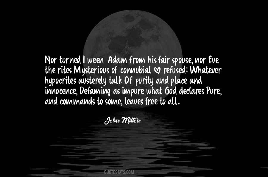 Adam Eve Quotes #529598