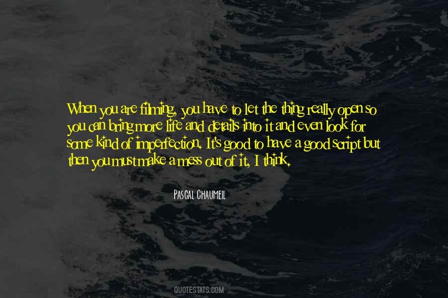 Good Script Quotes #1729377