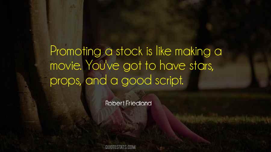 Good Script Quotes #46697
