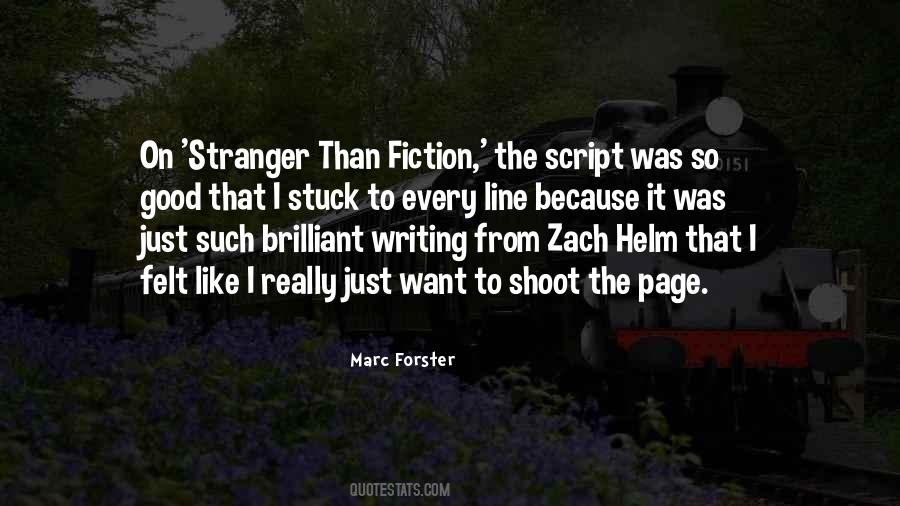 Good Script Quotes #558716