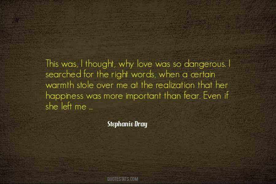 Her Happiness Quotes #1160758