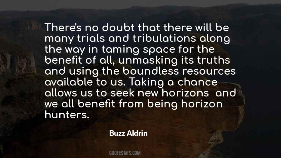 Quotes About New Horizons #846206