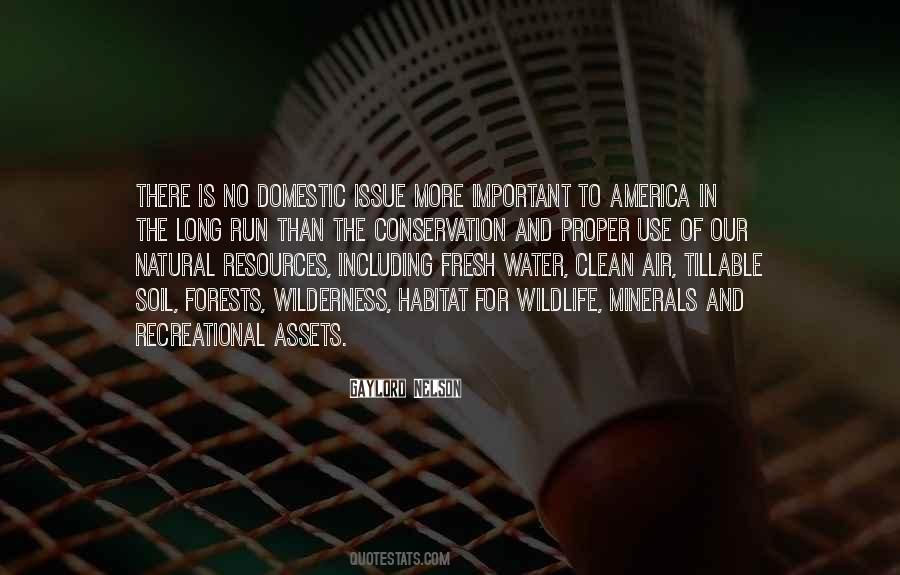 Water Use Quotes #1082317