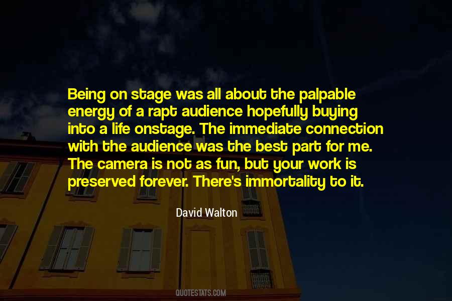 Life As A Stage Quotes #249191