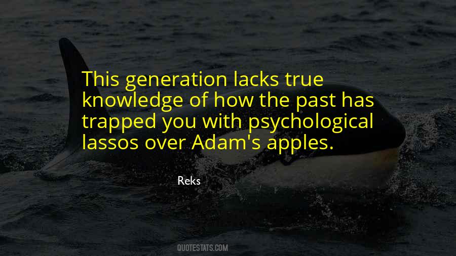 Adam's Apples Quotes #43405