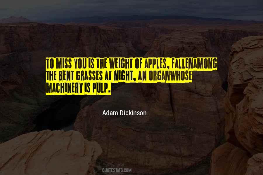 Adam's Apples Quotes #742235