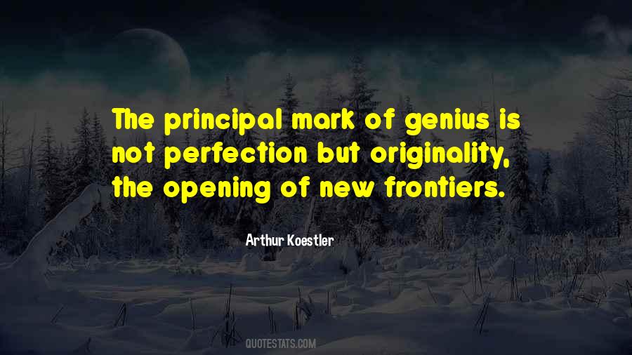 Quotes About New Frontiers #1225015