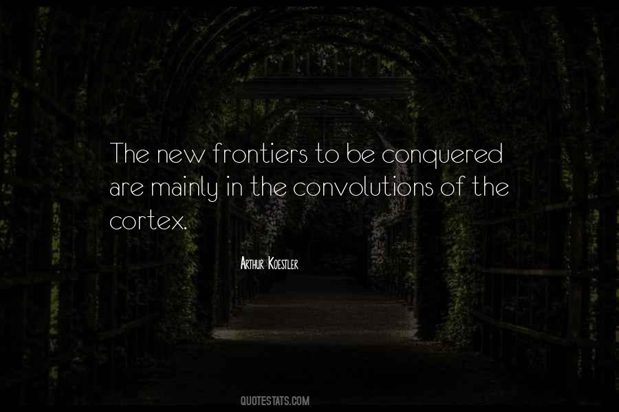 Quotes About New Frontiers #1592124