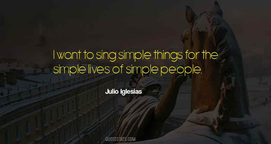 Simple People Quotes #169041