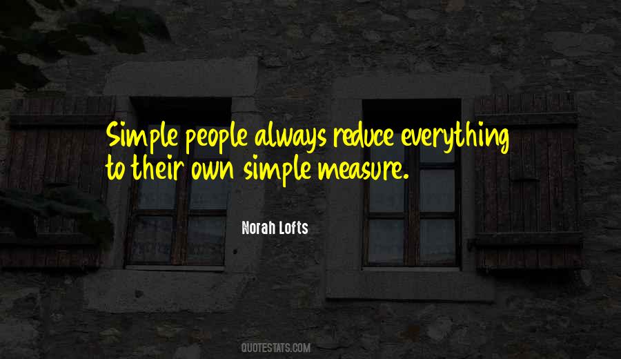 Simple People Quotes #36577